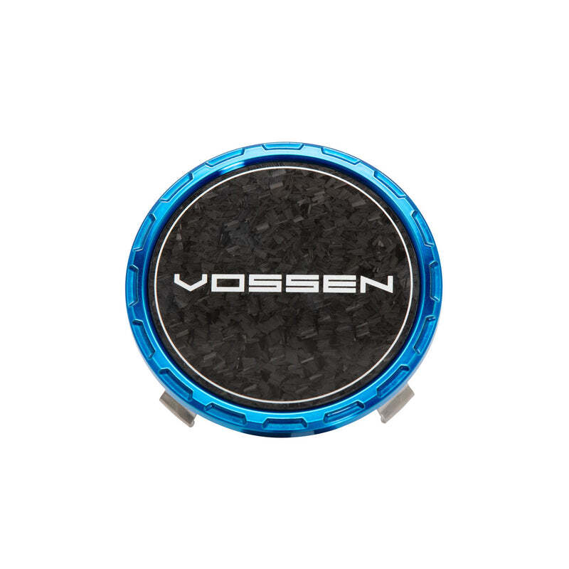 Vossen Classic Carbon Billet Sport Cap 2.0 - Small (VHF) - Transparent Blue - Forged (Gloss)