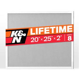 K&N HVAC Filter 20 X 25 X 2 Merv 8