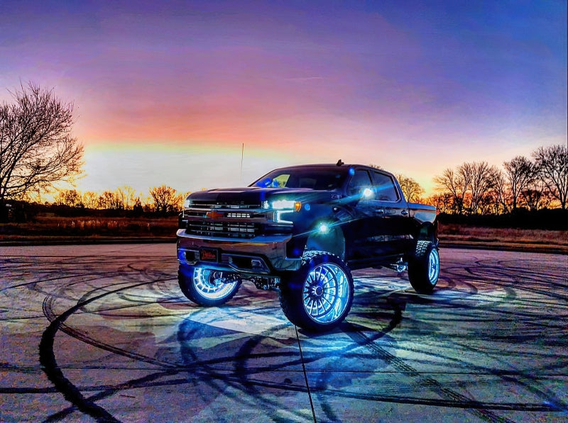 Oracle LED Illuminated Wheel Rings - ColorSHIFT Dynamic - ColorSHIFT - Dynamic NO RETURNS