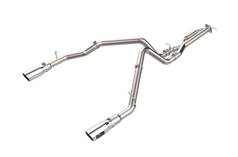 aFe Vulcan Series Cat-Back Exhaust System RAM 1500 2025 V6-3.0L (tt)- Polished Tips