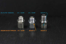 Load image into Gallery viewer, GReddy O/C ADAPTER TYPE-E ENG: 3/4-16UNF FILT: 3/4-16UNF 12AN