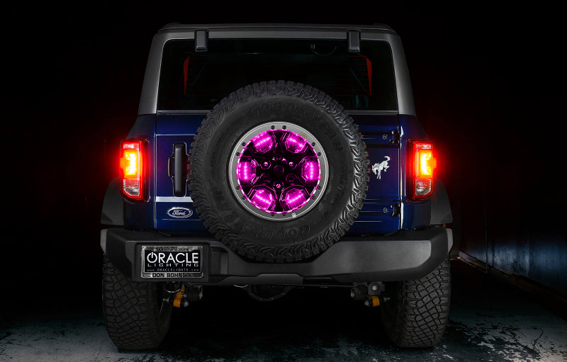 Oracle LED Illuminated Wheel Ring 3rd Brake Light - ColorSHIFT w/o Controller NO RETURNS