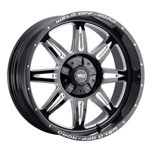 Load image into Gallery viewer, Weld Cheyenne 20x10 / 5x127 / 4.75 BS / 87.1 HB - Gloss Black Milled - Non-BL Wheel