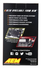 Load image into Gallery viewer, AEM DryFlow Air Filter AIR FILTER KIT 3.25in X 7in DRYFLOW