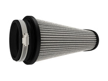 Load image into Gallery viewer, aFe Magnum FLOW Pro DRY S Universal Air Filter 3.5in Flange 5.75x5in Base 6x2.75in Top 6.5in Height