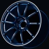 Advan RZII 19x9.0 / +50 Offset / 5x100 / 63mm Bore / Racing Indigo Blue and Ring