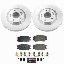 Load image into Gallery viewer, Power Stop 20-22 Kia Soul Front Z23 Coated Brake Kit