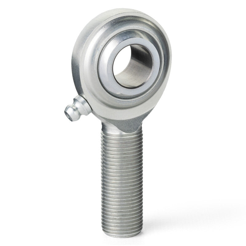 QA1 C Series 2-Pc Rod End - Male/Right Hand - 12mm Bore x M12x1.75 w/Zerk - Carbon Steel