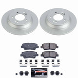 Power Stop 22-23 Hyundai Kona Rear Z23 Coated Brake Kit