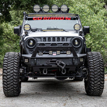Load image into Gallery viewer, Go Rhino 18-26 Jeep Wrangler JL/JLU (Excl. LED Fog Lights) Trailline Front Stubby Bumper - Tex. Blk