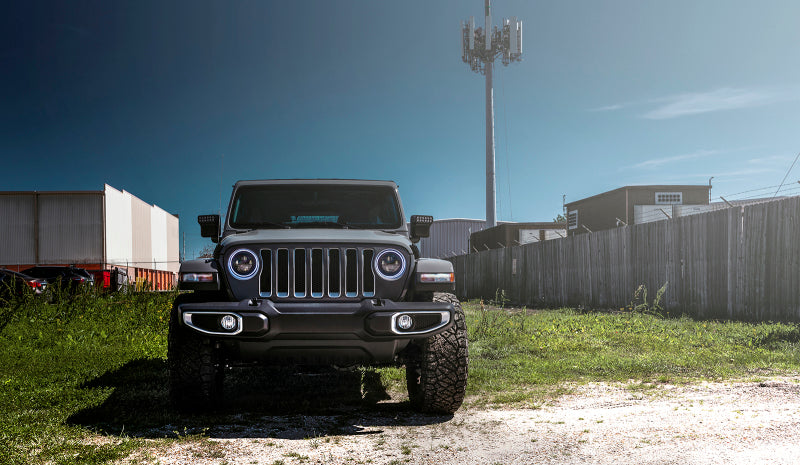 Oracle Jeep Wrangler JL/Gladiator JT 7in. High Powered LED Headlights (Pair) - White NO RETURNS