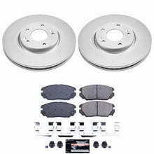 Load image into Gallery viewer, Power Stop 06-10 Hyundai Sonata Front Z23 Coated Brake Kit