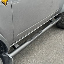 Load image into Gallery viewer, Go Rhino 21-26 Ford Bronco (4dr) 4000 Series Side Steps - Cab Length - Tex. Blk