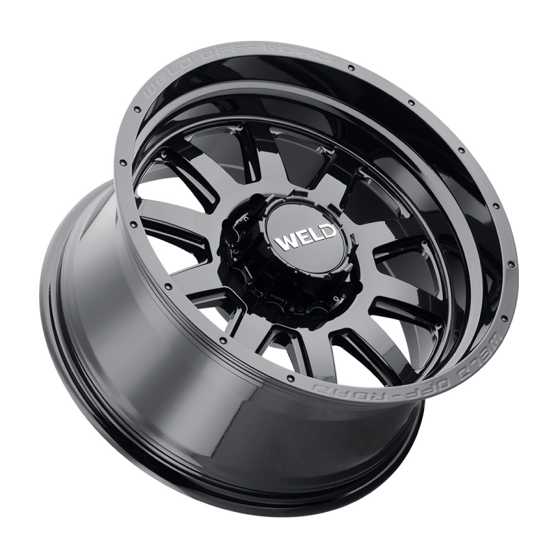 Weld Stealth 20x9 / 8x180 / 5.01 BS / 124.3 HB - Gloss Black - Non-BL Wheel