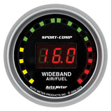 Autometer Sport-Comp 52mm Digital Wideband Air/Fuel Ratio Street Gauge