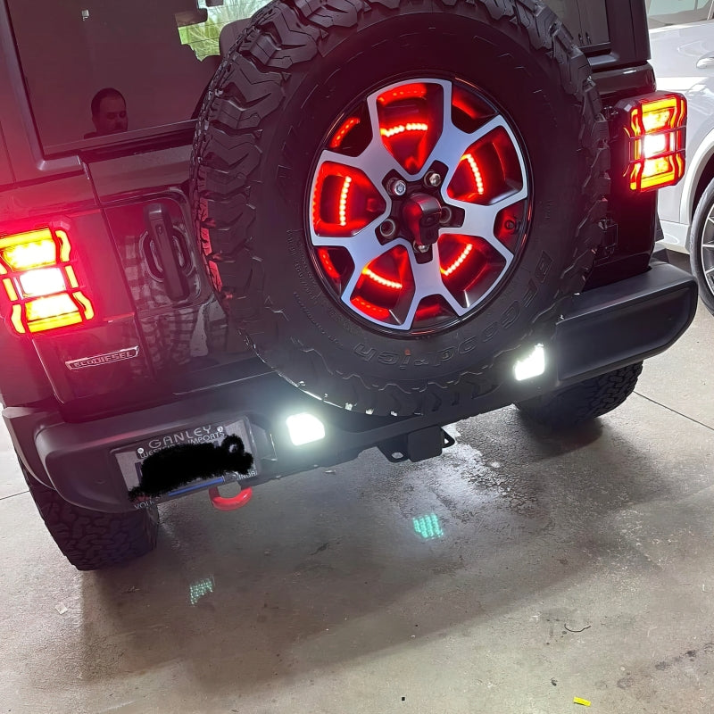 Oracle Rear Bumper LED Reverse Lights for Jeep Wrangler JL - 6000K NO RETURNS