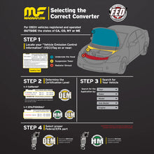 Load image into Gallery viewer, MagnaFlow 18-22 BMW 530e OEM Grade Federal / EPA Compliant Direct-Fit Catalytic Converter