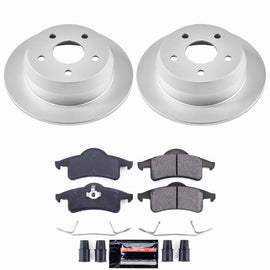 Power Stop 99-04 Jeep Grand Cherokee Rear Z23 Coated Brake Kit