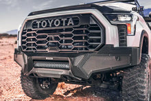 Load image into Gallery viewer, Go Rhino 22-26 Toyota Tundra (4dr) Element Front Bumper w/ Fixed Light Bar Mount - Tex. Blk