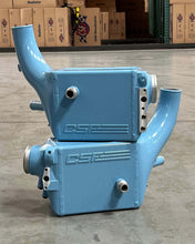Load image into Gallery viewer, CSF 16-21 BMW M5 (F90) / 17-21 BMW M8 (F91/F92/F93) Twin Charge-Air-Cooler Set - M Stripe Blue