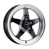 Weld Ventura Drag 18x10 / 5x114.3 / 7.27 BS / 78.1 HB - Gloss Black Milled - Non-BL Wheel