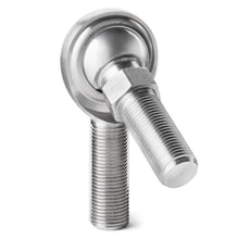 Load image into Gallery viewer, QA1 G Series 2-Pc Rod End - Male/Left Hand - .5in Bore x 1/2-20 w/Stud - Stainless Steel w/PTFE