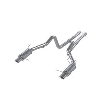 Load image into Gallery viewer, MBRP 11-14 Ford Mustang GT 5.0L Dual Split Rear Street Version T409 3in Cat Back Exhaust System