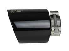 Load image into Gallery viewer, aFe Takeda Universal Exhaust Tip 2-1/2 IN Inlet x 4-1/2 IN Outlet x 7 IN L- Black