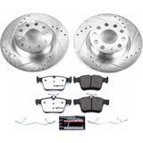 Power Stop 15-18 Audi A3 Rear Z26 Street Warrior Brake Kit