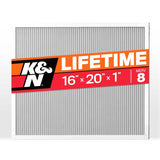 K&N HVAC Filter 16 X 20 X 1 Merv 8