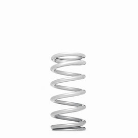QA1 2-1/2in ID High Travel Spring - 10in Length x 750lbs/in - Silver Powder Coated