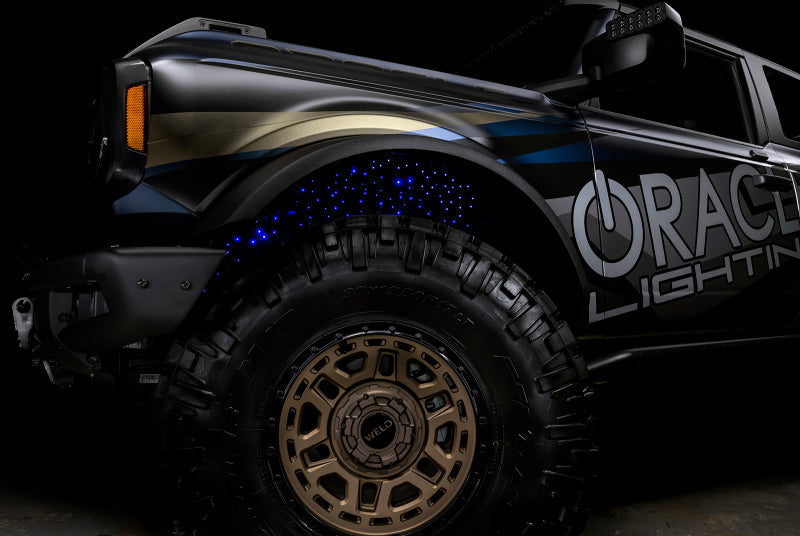 Oracle Lighting Fiber Optic Wheel Liner ColorSHIFT RGBW Kit-40W LED/600 Fibers NO RETURNS