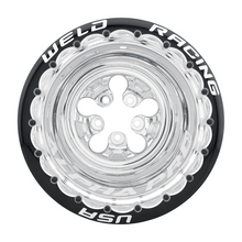 Load image into Gallery viewer, Weld Alpha Pro 15x13 / 5x4.75 BP / 1in BS Polished Wheel - Polished Double Beadlock MT
