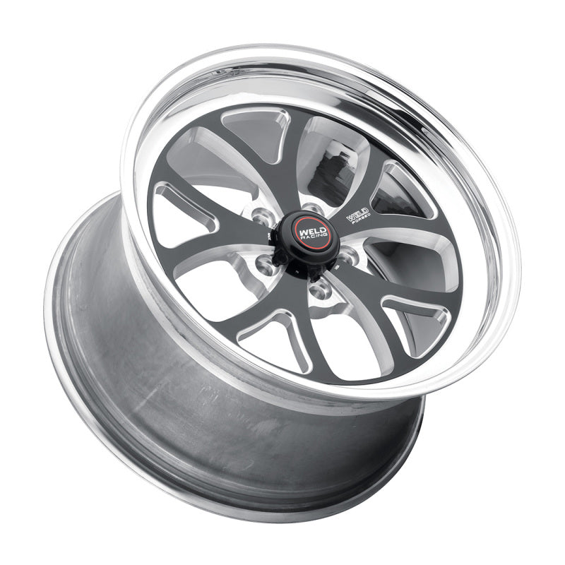 Weld S76 17x10.5 / 5x120mm BP / 7.2in. BS Black Wheel (High Pad) - Non-Beadlock