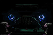 Load image into Gallery viewer, Oracle 7in High Powered LED Headlights - Black Bezel - ColorSHIFT 2.0 NO RETURNS