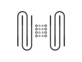 ICON 99-10 Ford F-250/F-350 Super Duty Dually/03-12 Ram HD 15in U-Bolt Kit