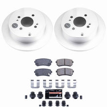 Load image into Gallery viewer, Power Stop 06-07 Hyundai Accent Rear Z23 Coated Brake Kit