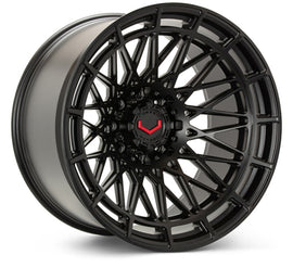 Vossen LCX-03 20x10 - 8x180 - ET18 - Super Deep - 124.3 - Satin Black Wheel