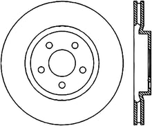 Load image into Gallery viewer, StopTech Power Slot 05 Chrysler 300C 5.7L V8 w/ Vented Rear Disc Front Right Cryo Slotted Rotor