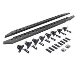 Go Rhino 20-22 Jeep Gladiator JT 4DR RB20 Slim Running Boards Kit (Incl. Brackets) - Bedliner Coat