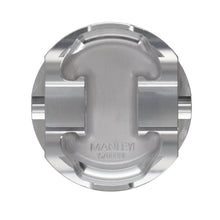 Load image into Gallery viewer, Manley Ford 3.7L Cyclone V6 3.770in Bore 1.239in Comp Height -5.0cc Extr Duty Piston Set - Set of 6