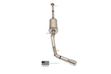 Corsa 17-22 Chevrolet Colorado ZR2 3.6L V6 3in Sport Cat-Back Exhaust - 4in USA Flag Tip