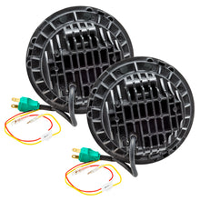 Load image into Gallery viewer, Oracle 7in High Powered LED Headlights - Black Bezel - Red NO RETURNS