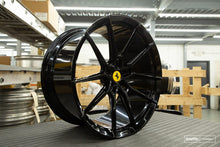 Load image into Gallery viewer, Vossen x Novitec NF9 21x9.5in - 5x114.3 BP - ET33 - Gloss Black Ferrari F12 Front Wheel