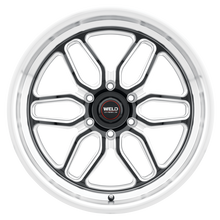 Load image into Gallery viewer, Weld Laguna 6 Drag 20x11 / 6x127 / 7.375 BS / 78.1 HB - Gloss Black Milled - Non-BL Wheel