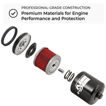 Load image into Gallery viewer, K&amp;N Oil Filter for 2005-2014 BMW K1200 GT/R/RS/S/ K1300 GT/R/S/ R1200 GS/R/RT S1000RR