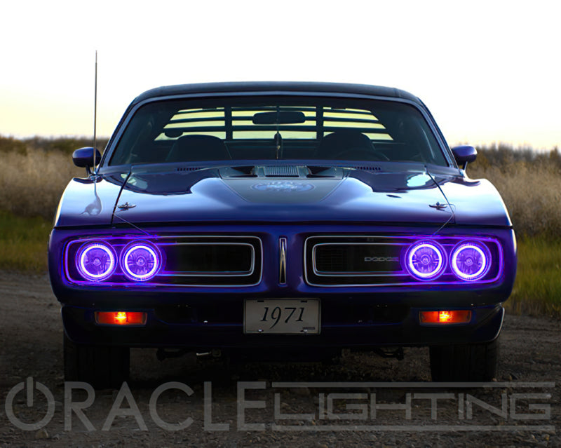 Oracle Pre-Installed Lights 5.75 IN. Sealed Beam - ColorSHIFT Halo NO RETURNS