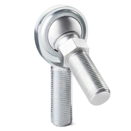 QA1 C Series 2-Pc Rod End - Male/Right Hand - .625in Bore x 3/4-16 w/Stud - Carbon Steel