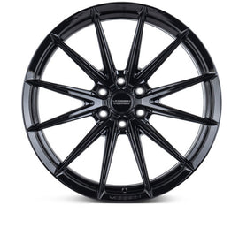 Vossen HFX-2  22X12 - 6X135 - ET-44 - ULTRA DEEP - 87.1 - Gloss Black