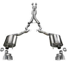 Load image into Gallery viewer, Corsa 2018-2023 Ford Mustang GT Convertible w/o Active Valves Xtreme Cat-Back w/ 4in Tips